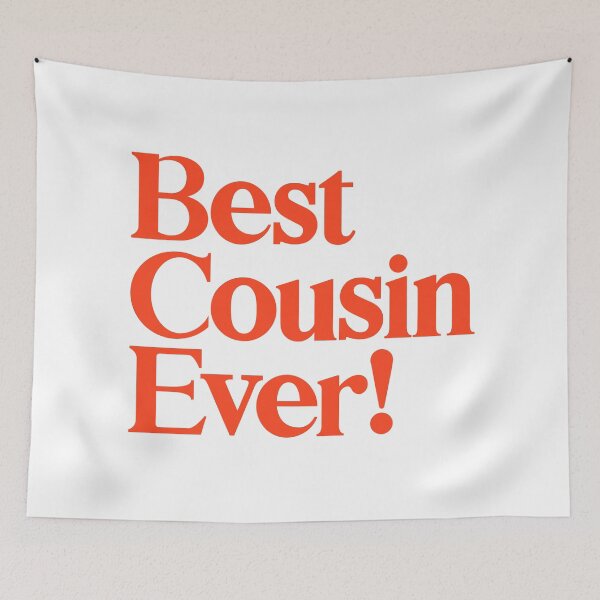 Item preview, Best Cousin Ever - Best Gift for Cousin - Red designed and sold by heyluckyseven.
