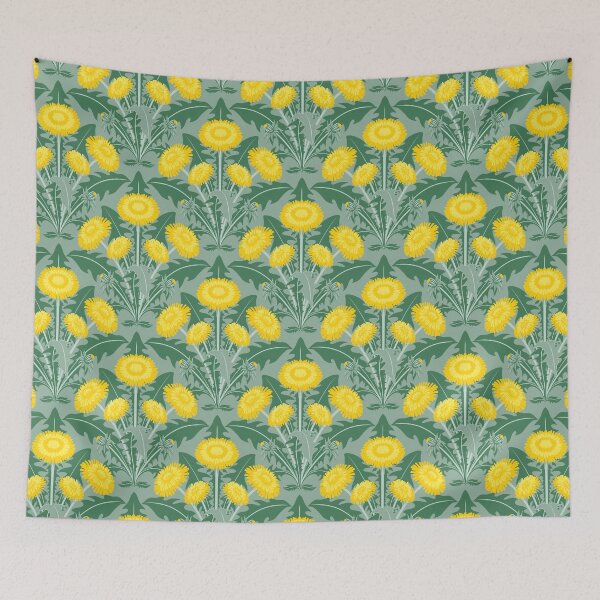 Item preview, Dandelions on grey designed and sold by Irina Ivanova.