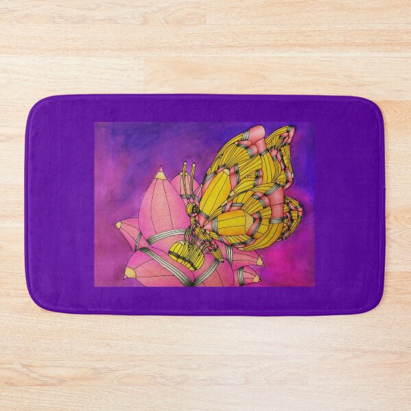 Item preview, Pencil Butterfly on a Flower designed and sold by Creative-Voyage.