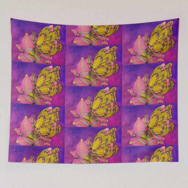 Item preview, Pencil Butterfly on a Flower designed and sold by Creative-Voyage.
