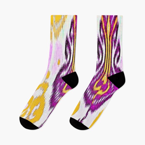 Artikelvorschau, Florale Ikat-Designs Usbekische Ikat-Muster - Usbekische Ikat-Designs entworfen und verkauft von LeFabriqueOuz.