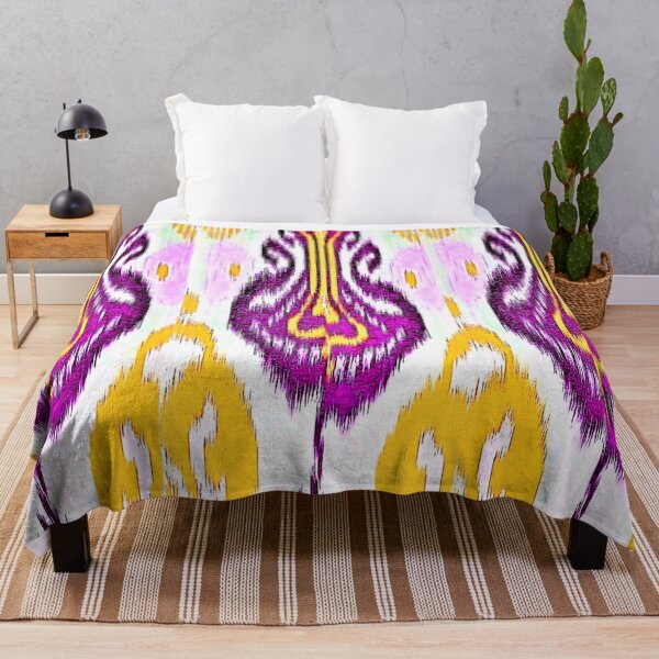 Item preview, Floral ikat designs Uzbek ikat patterns - Uzbek Ikat designs designed and sold by LeFabriqueOuz.