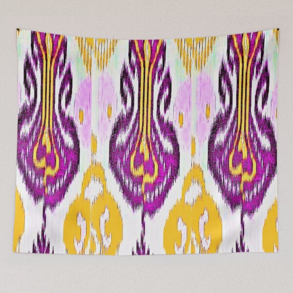 Item preview, Floral ikat designs Uzbek ikat patterns - Uzbek Ikat designs designed and sold by LeFabriqueOuz.