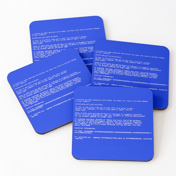 Item preview, Windows error message Technical Information on blue screen designed and sold by sopfanna.