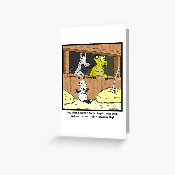 Drummer Boy Greeting Card