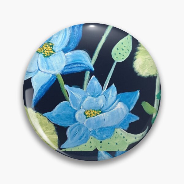 Item preview, Blue Flowers designed and sold by Maureen Zaharie.