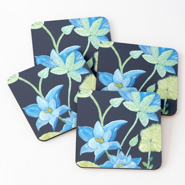 Item preview, Blue Flowers designed and sold by Maureen Zaharie.