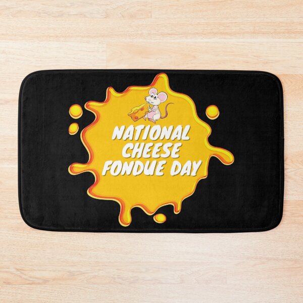 Item preview,  National Cheese Fondue Day - Funny Cheese design designed and sold by trendyshopy.