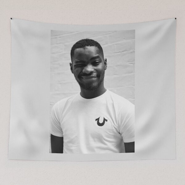 Item preview, Dave rapper portrait designed and sold by DesignedFandom.