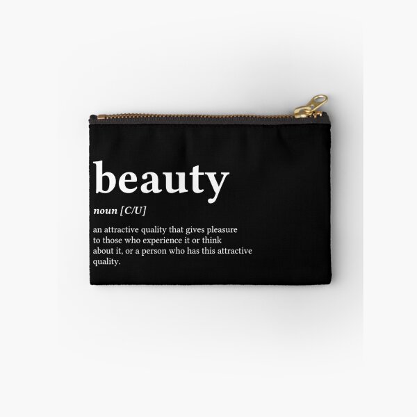 Item preview, Beauty Word Definition - Left White Text designed and sold by Word Definitions.