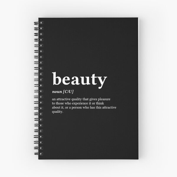 Item preview, Beauty Word Definition - Left White Text designed and sold by Word Definitions.