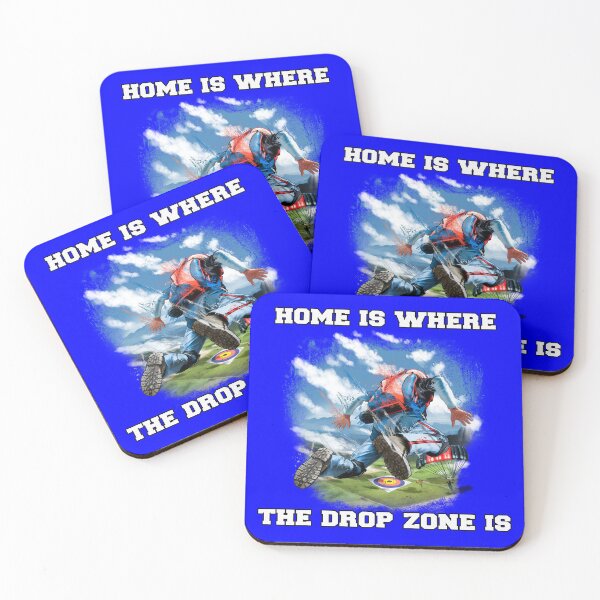 Item preview, Funny Skydiving Skydiver Home Is Where The Drop Zone Is designed and sold by fantasticdesign.