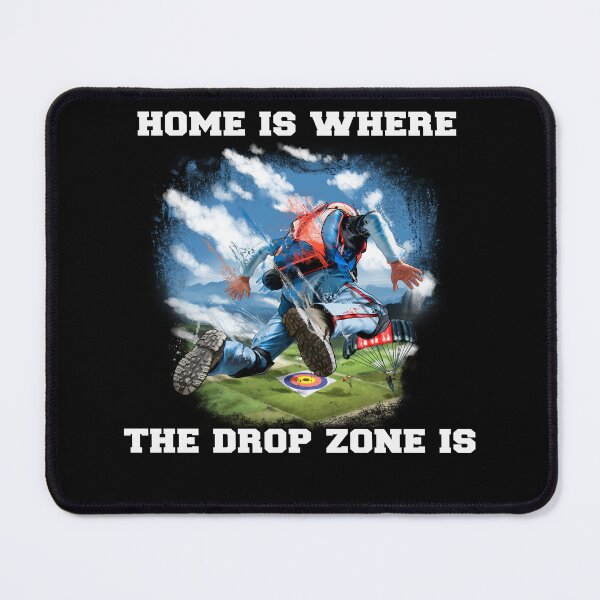 Item preview, Funny Skydiving Skydiver Home Is Where The Drop Zone Is designed and sold by fantasticdesign.