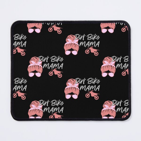 Item preview, Messy Bun Dirt Bike Mama designed and sold by Rally-Girl.