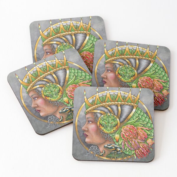 Item preview, Petra the Lustrous Flame by Bobbie Berendson W designed and sold by Metallic Visions.