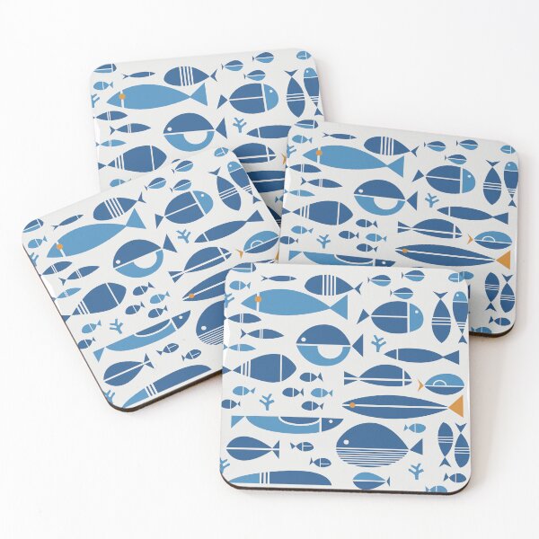 Item preview, Blue fish designed and sold by LilianGrfld.