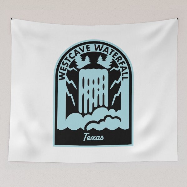 Item preview, Westcave Waterfall Texas designed and sold by HalpinDesign.