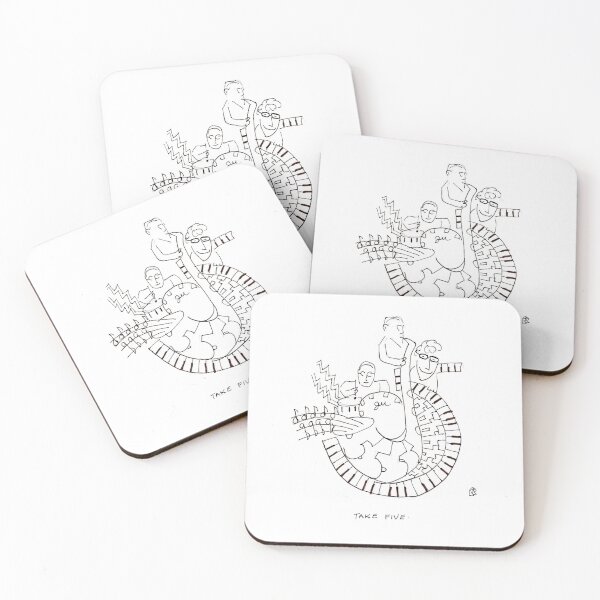Item preview, Song Cartoon - Take Five designed and sold by fred rosenthal.