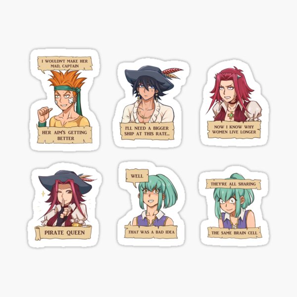 24 Make A Pirate Sticker