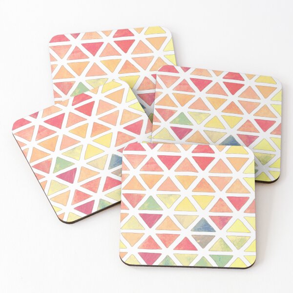Item preview, Colorful Triangle Pattern | Essential  designed and sold by Nilima Bano ⭐⭐⭐⭐.