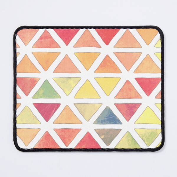 Item preview, Colorful Triangle Pattern | Essential designed and sold by Nilima Bano ⭐⭐⭐⭐.