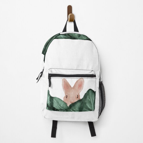 Item preview, Baby Bunny In Lettuce Field Spring Watercolor designed and sold by Monica Laipple.