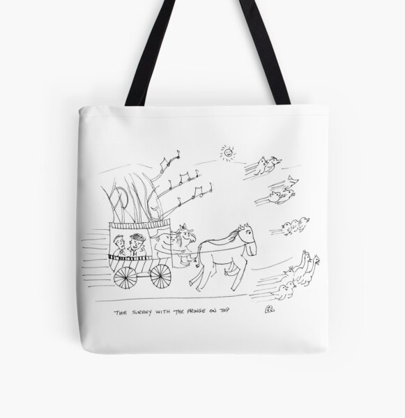 Item preview, Song Cartoon - Surrey With the Fringe on Top designed and sold by fred rosenthal.