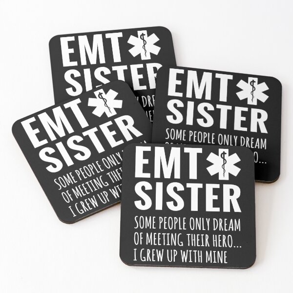 Item preview, EMT Sister Paramedic Nurse Gift designed and sold by TooFlyDesign.