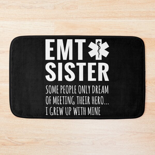 Item preview, EMT Sister Paramedic Nurse Gift designed and sold by TooFlyDesign.