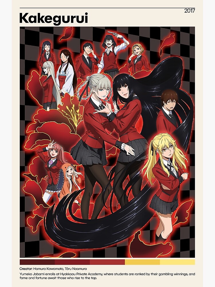 Kakegurui Anime Poster – My Hot Posters