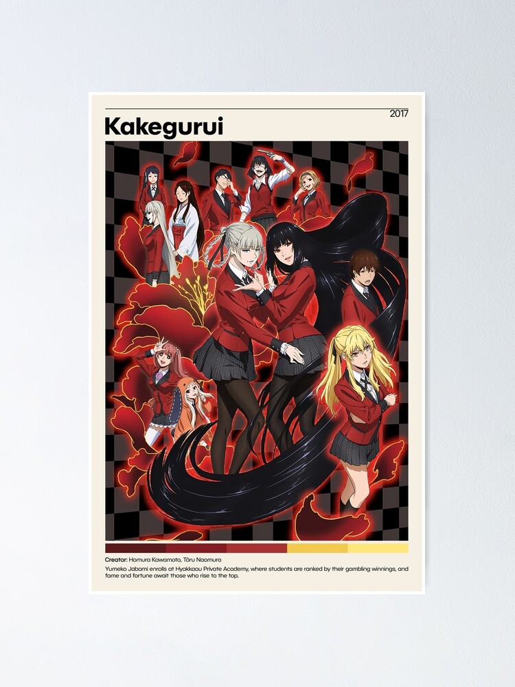 Kakegurui Anime Poster – My Hot Posters