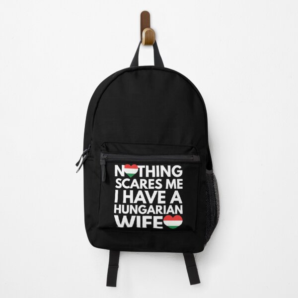 Item preview, Nothing Scares Me, I Have Hungarian Wife designed and sold by HelloFromAja.