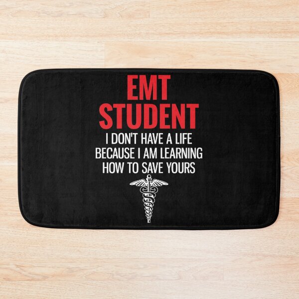 Item preview, EMT Student Funny Paramedic I Don't Have A Life I'm Learning To Save Yours designed and sold by TooFlyDesign.