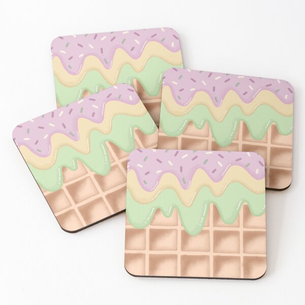 Item preview, Ice cream design (colour palette, color palete) designed and sold by Sanaura.