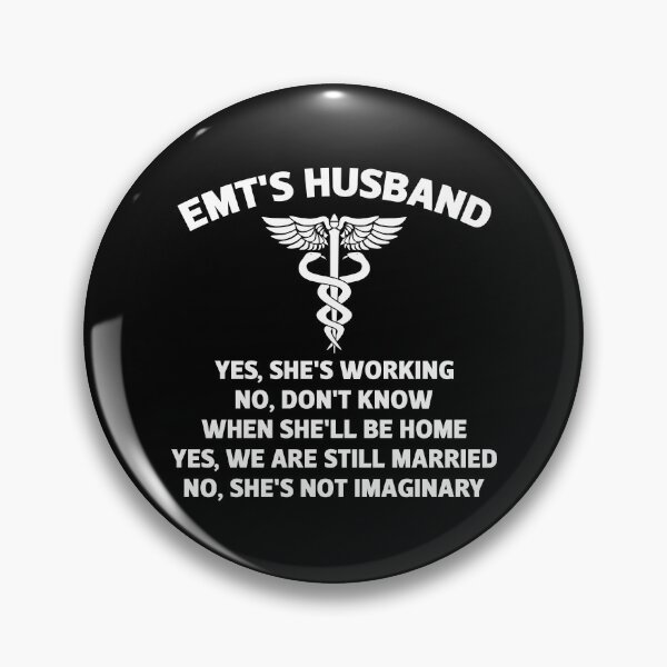 Item preview, EMTs Husband Cute Paramedic Couple Gift designed and sold by TooFlyDesign.