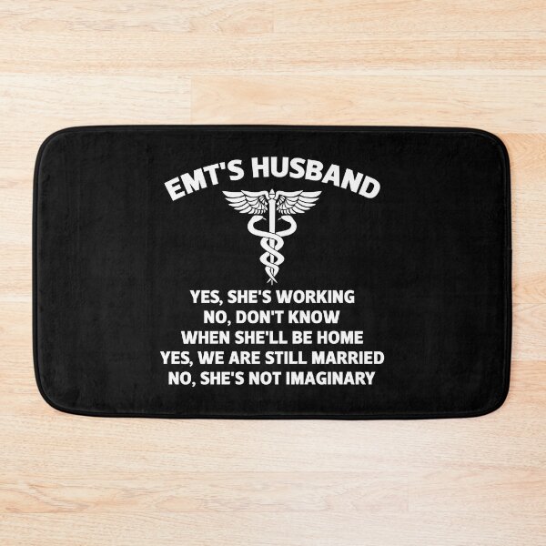 Item preview, EMTs Husband Cute Paramedic Couple Gift designed and sold by TooFlyDesign.