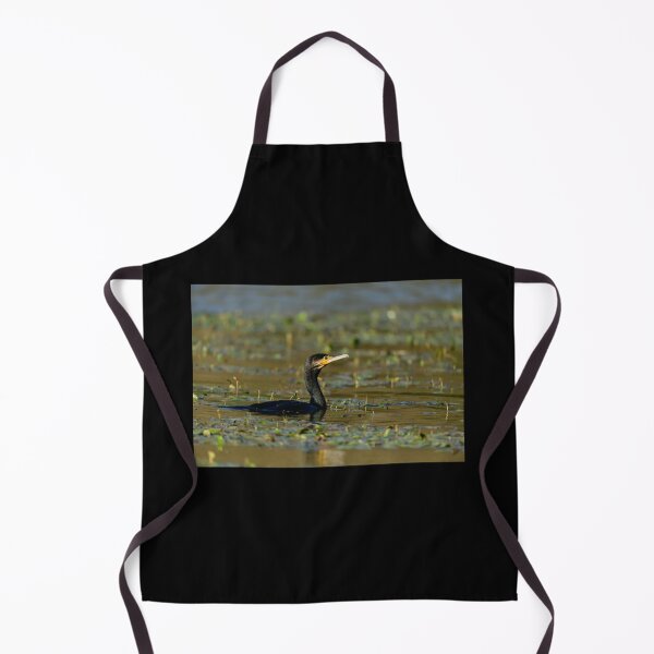 Item preview, Cormorant Swimming On Lago Di Alviano Umbria Italy Premium T-Shirt designed and sold by rosebell76.