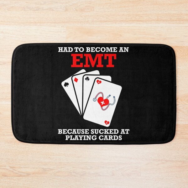 Item preview, Funny EMT Paramedic Ambulance Playing Cards designed and sold by TooFlyDesign.