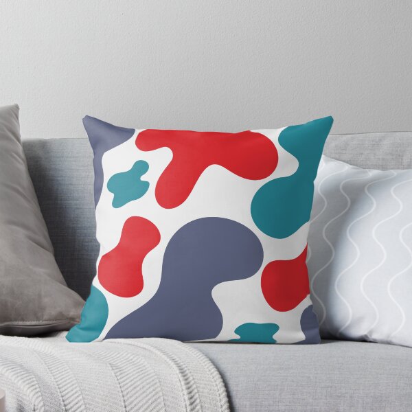 Item preview, Liquid Abstract Pattern Blue Red  designed and sold by BeatrisVeres.