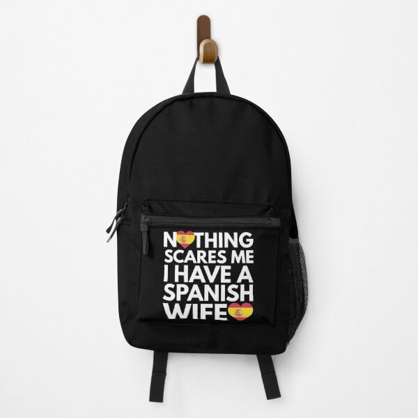 Item preview, Nothing Scares Me, I Have Spanish Wife designed and sold by HelloFromAja.