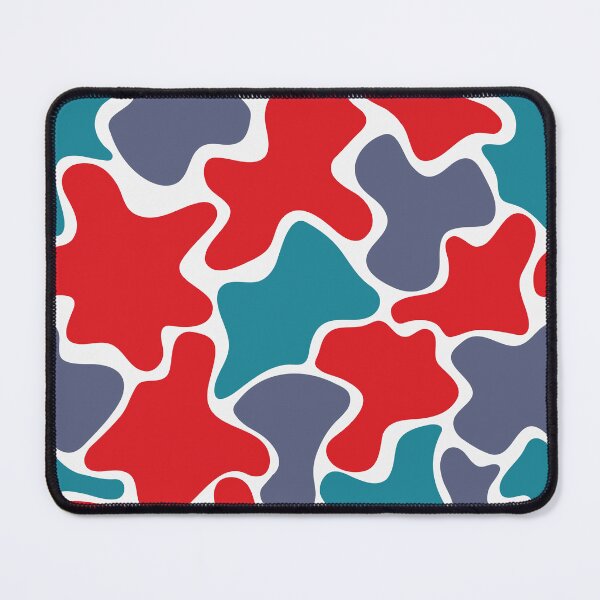 Item preview, Liquid Abstract Pattern Blue Red designed and sold by BeatrisVeres.