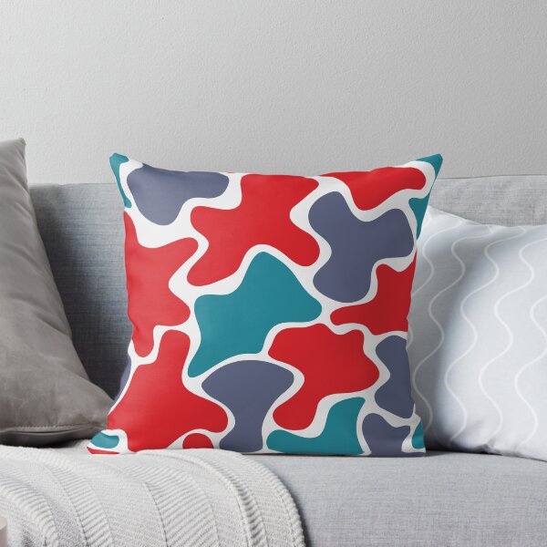 Item preview, Liquid Abstract Pattern Blue Red  designed and sold by BeatrisVeres.