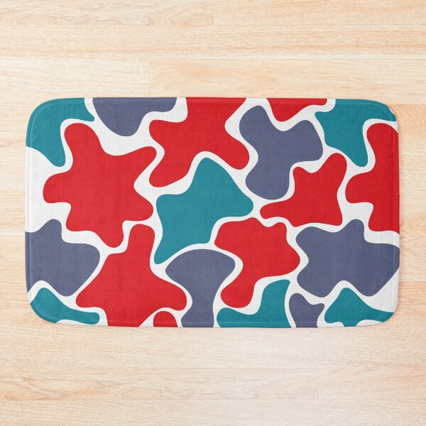 Item preview, Liquid Abstract Pattern Blue Red  designed and sold by BeatrisVeres.