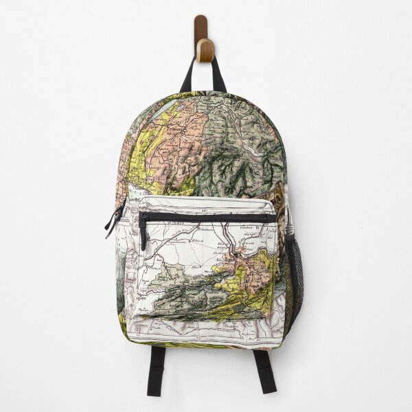 Item preview, 1880 Switzerland Relief Map 3D digitally-rendered designed and sold by ThinkAboutMaps.