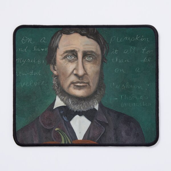Item preview, Thoreau With Pumpkin designed and sold by LeahSaulnier.