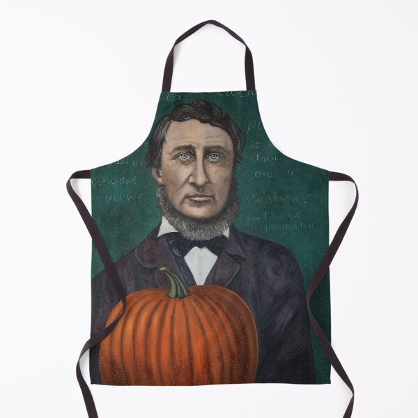 Item preview, Thoreau With Pumpkin designed and sold by LeahSaulnier.