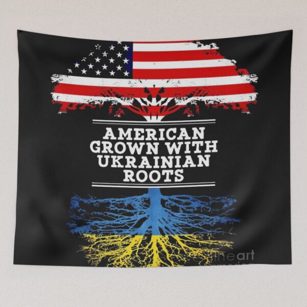 Item preview, American Grown With Ukrainian Roots designed and sold by Trendy Design.