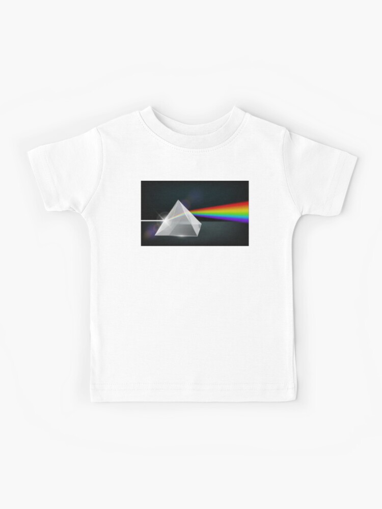 Pink Floyd Kids T-Shirt The Dark Side of the Moon White Tee 