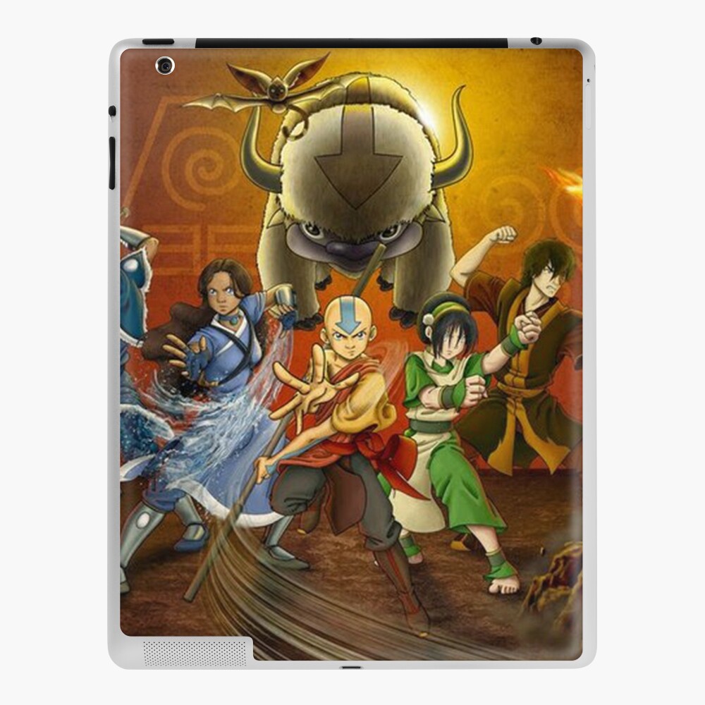 Anime Avatar The Legend Of Aang poster | iPad Case & Skin