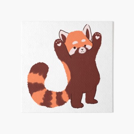 Cartoon Red Panda Art Board Prints For Sale Redbubble Cartoon Red Panda Art Board Prints For Sale Redbubble